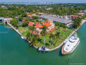 Houses For Sale in Miami Beach Waterfront View